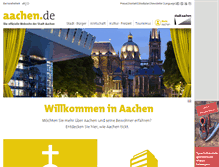 Tablet Screenshot of aachen-emotion.com